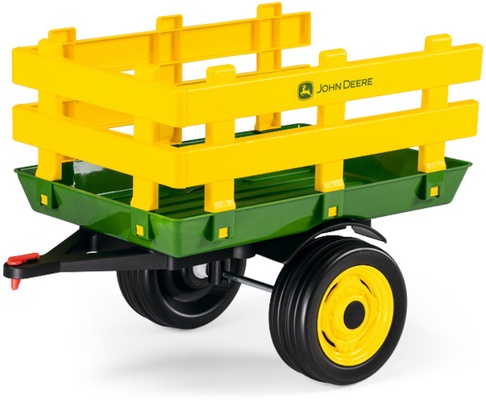  Remolque John Deere Peque�o Color Verde y Amarillo